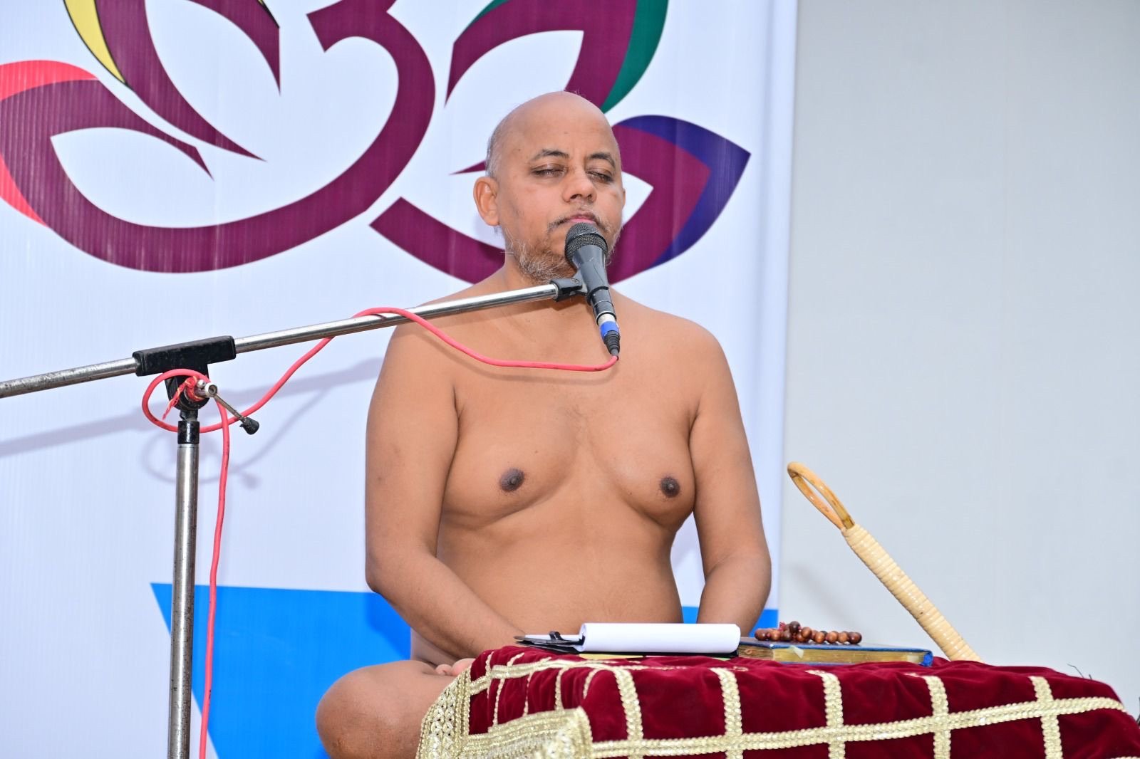 In meditation