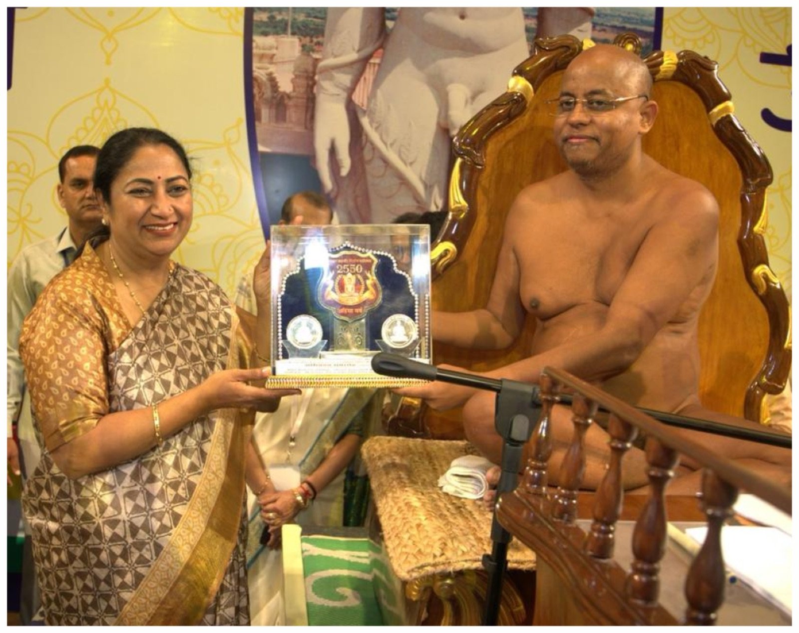 Presentation during the 2550th Nirvan Mahotsav